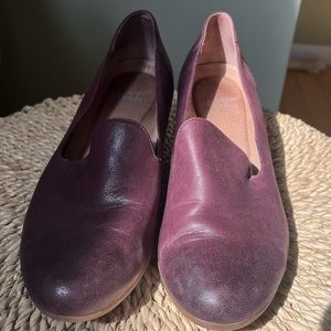 Dansko block heel loafer